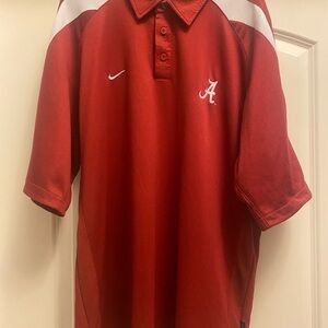 Alabama Crimson Tide Polo Shirt Mens XL Red EXCELLENT condition
